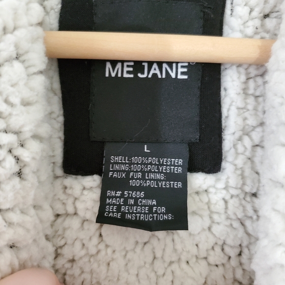 🌹Warm Sherpa Asymmetrical Zip Jacket - Picture 4 of 9